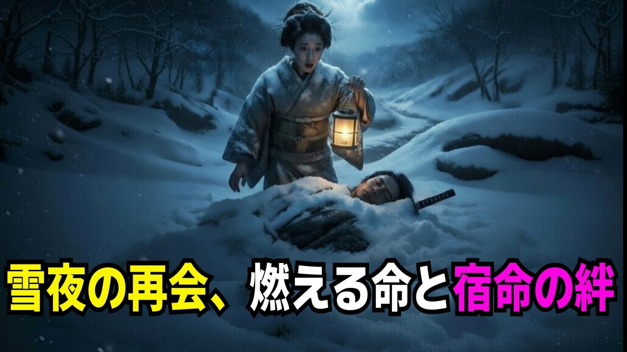 雪夜の再会、燃える命と宿命の絆 | 江戸時代 感動実話 歴史物語