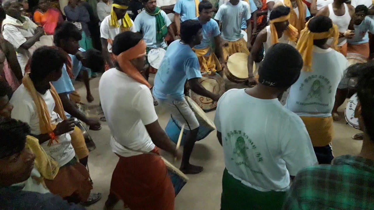 Fighters drams kallakulam in palani thaipusam festival