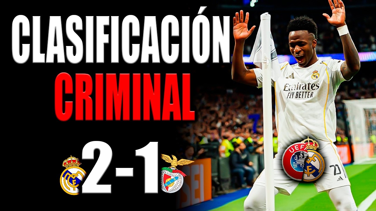 EL BOXEADOR VALVERDE CLASIFICA AL MADRID GRACIAS A LA PROTECCIÓN DE LA UEFA | MADRID 2-1 BENFICA