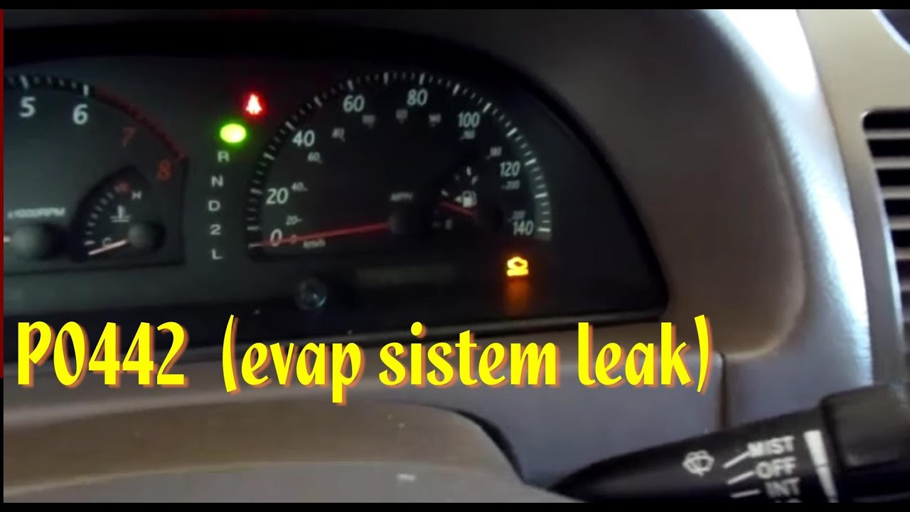 Diagnostico de codigo de falla P0442 (evap sistem leak)
