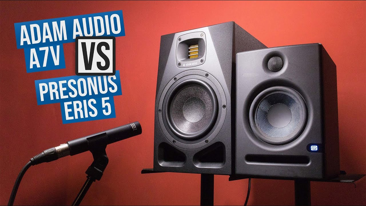 ADAM Audio A7V vs Presonus Eris 5 | Studio Monitors