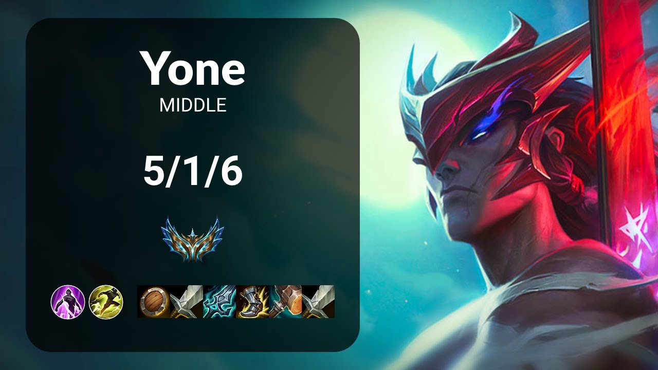 Yone vs Mel MIDDLE - KR CHALLENGER Patch 15.3