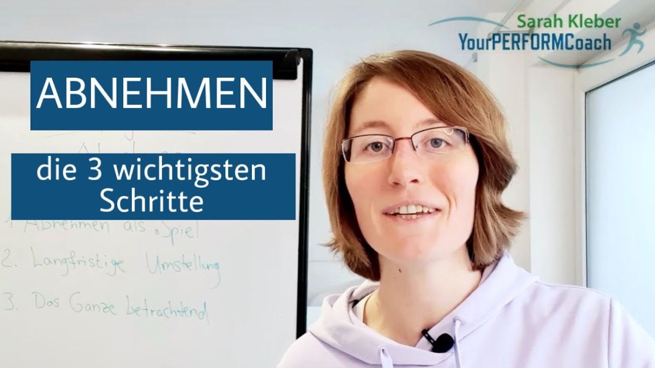 Abnehmen beginnt im Kopf: 3 erfolgreiche Schritte | Hormonanalyse | Sarah Kleber