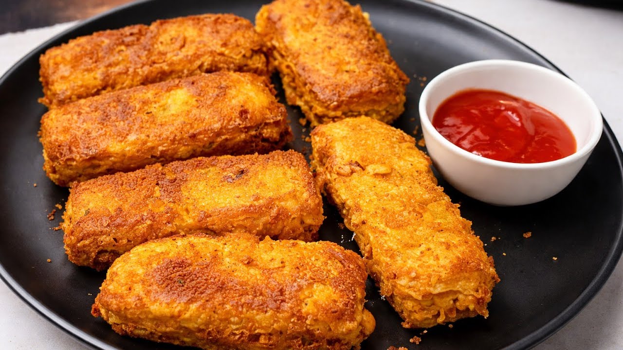 Iftar Special Crispy Cheese Bread Pakora | Easy Ramadan Snack  | 