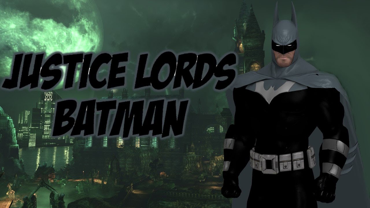 Batman: Arkham Asylum - Justice Lords Batsuit