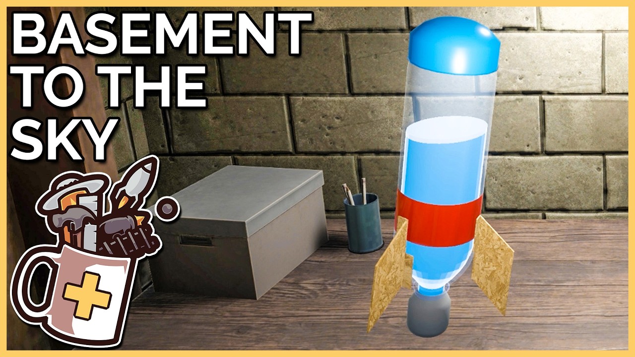The Wonderful Childhood Charm of Bottle Rocket Construction! | Basement to the Sky