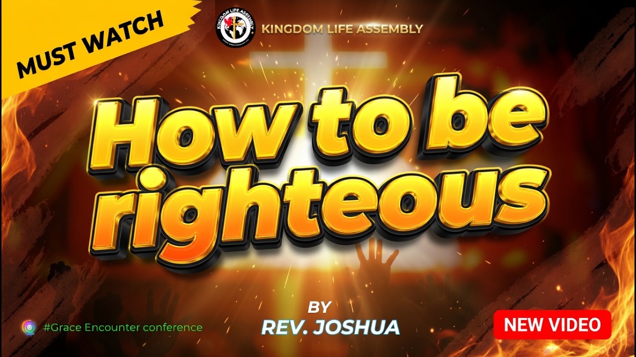 The Secret of Righteousness in Christ by Rev. Joshua Izugbara