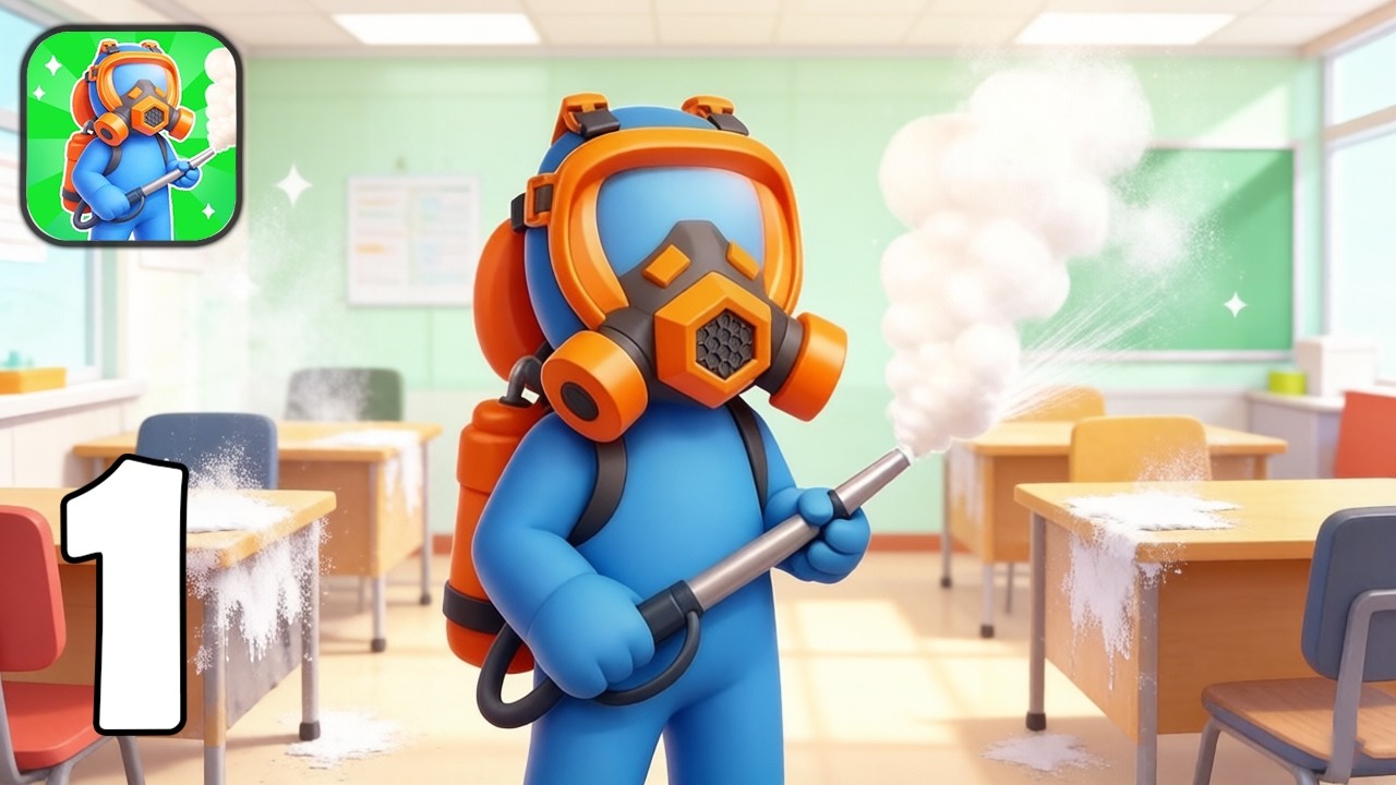 Pest Office - Eliminate Bugs & Clean Workspaces - Part 1 - Gameplay Walkthrough(iOS, Android)