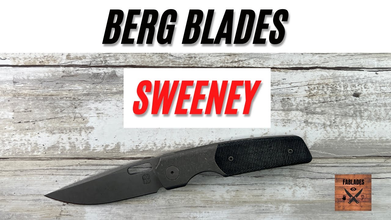 Berg Blades Sweeney Pocketknife. Fablades Full Review