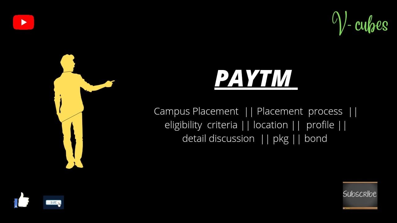 Paytm || Placement Process || Detail Discussion || Vcubes Vision