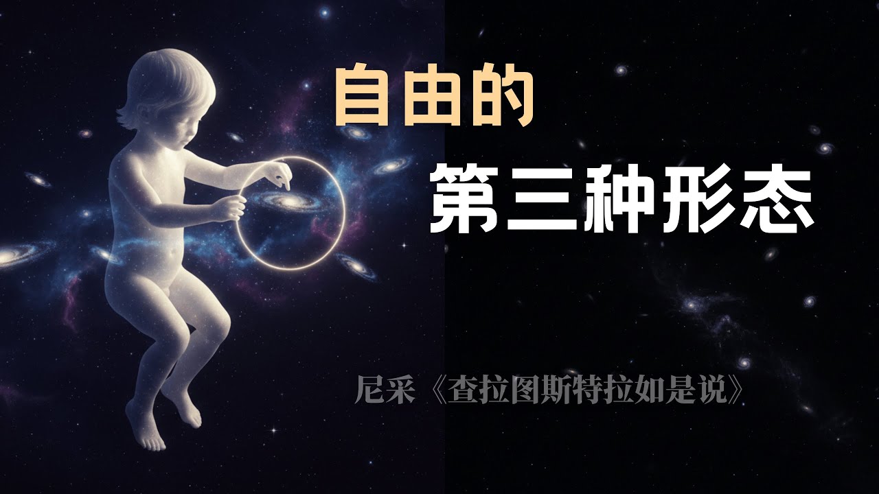 尼采《查拉图斯特拉如是说》第三集，自由的第三种形态（孩子阶段）：从反抗到创造，人如何真正成熟。 #尼采 #自由的本质 #自我成熟