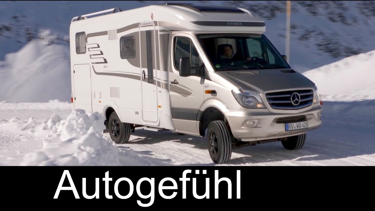 Hymer ML-T & ML-I based on Mercedes Sprinter 4x4 exterior versions