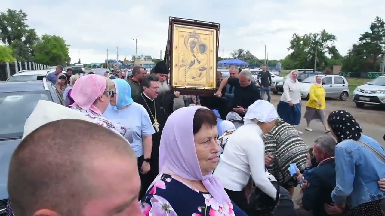Слово митрополита Петра по принесении иконы 