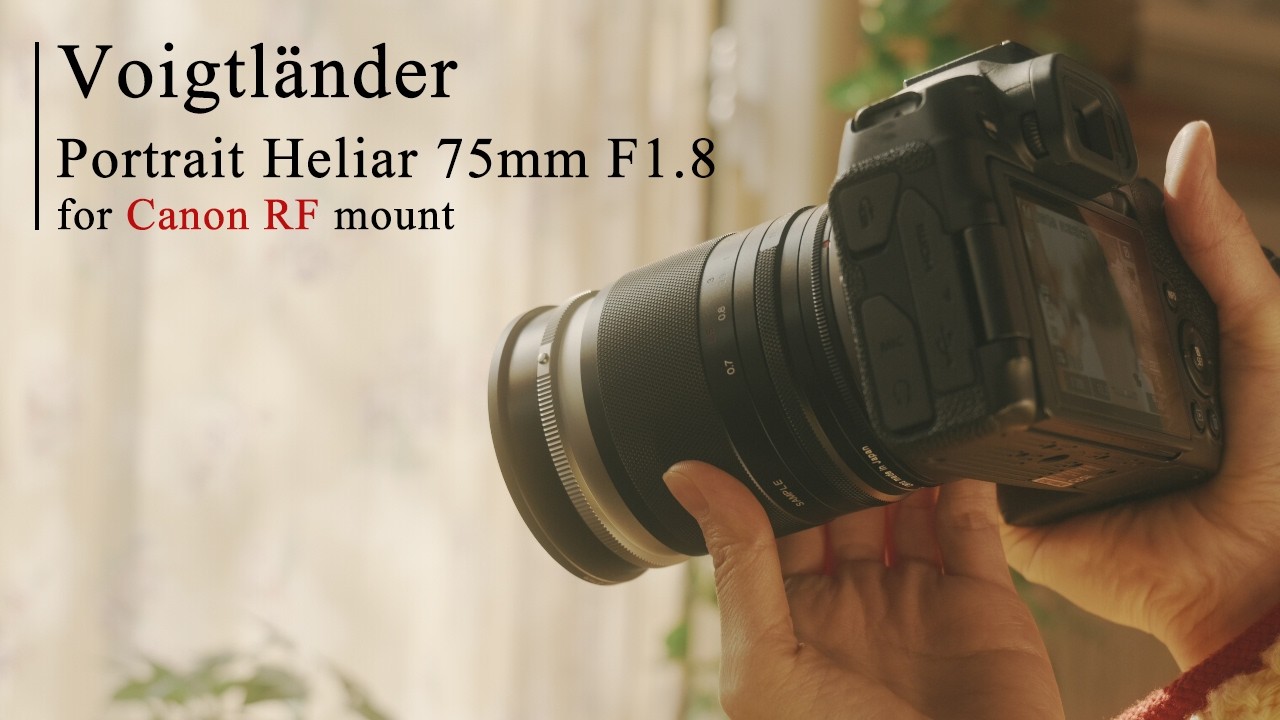 보이그랜더 헬리어 75mm f1.8 캐논 RF 마운트 l short film l #보이그랜더 #헬리어75 #캐논rf #썬포토