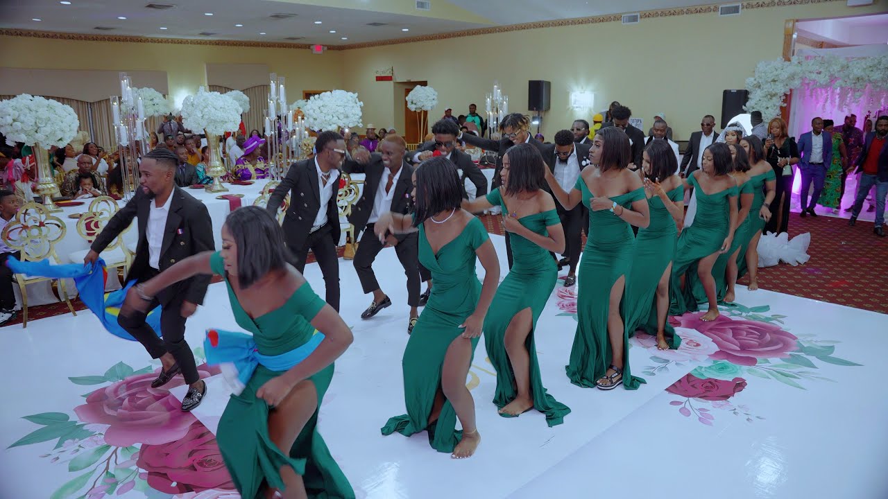 Best Congolese Wedding Entrance in Cincinnati,Oh - Team Tokoss ( BONNER & CATHERINE )