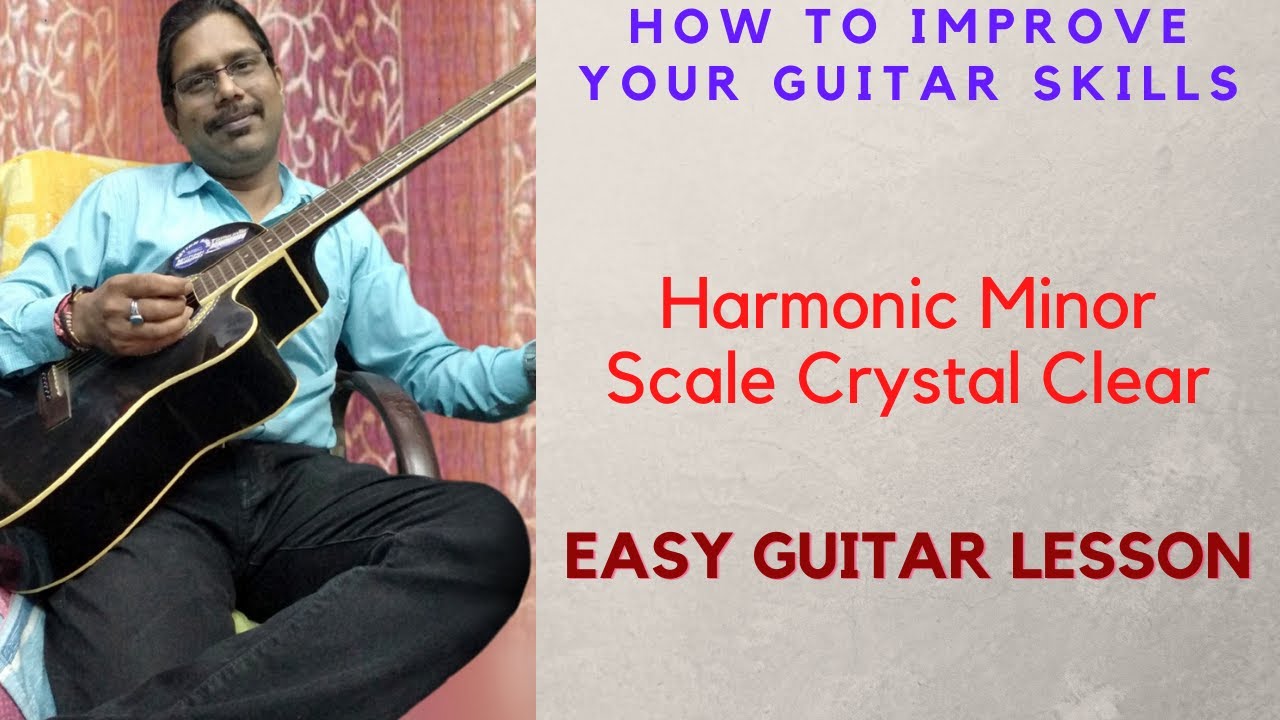 Harmonic Minor Scale Guitar Lesson || Learn Guitar Solo In Harmonic Minor Scale In 15 Minutes ||