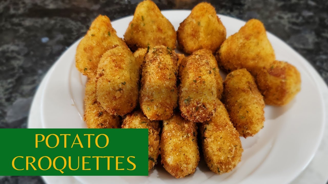 Crispy Mashed Potato Croquette Recipe