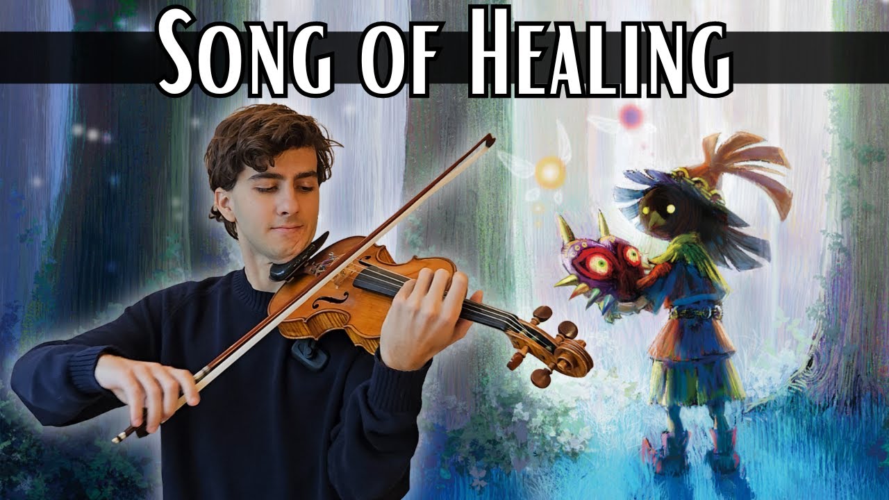 Zelda Majora's Mask - Song of Healing - Violin Relax/Chill Cover