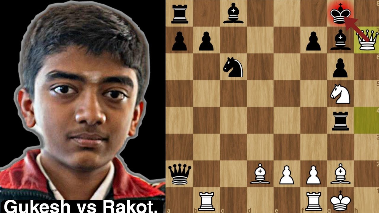 Anhilation of Defense by Gukesh | Gukesh vs Rakotomaharo | 2020 Cannes Open