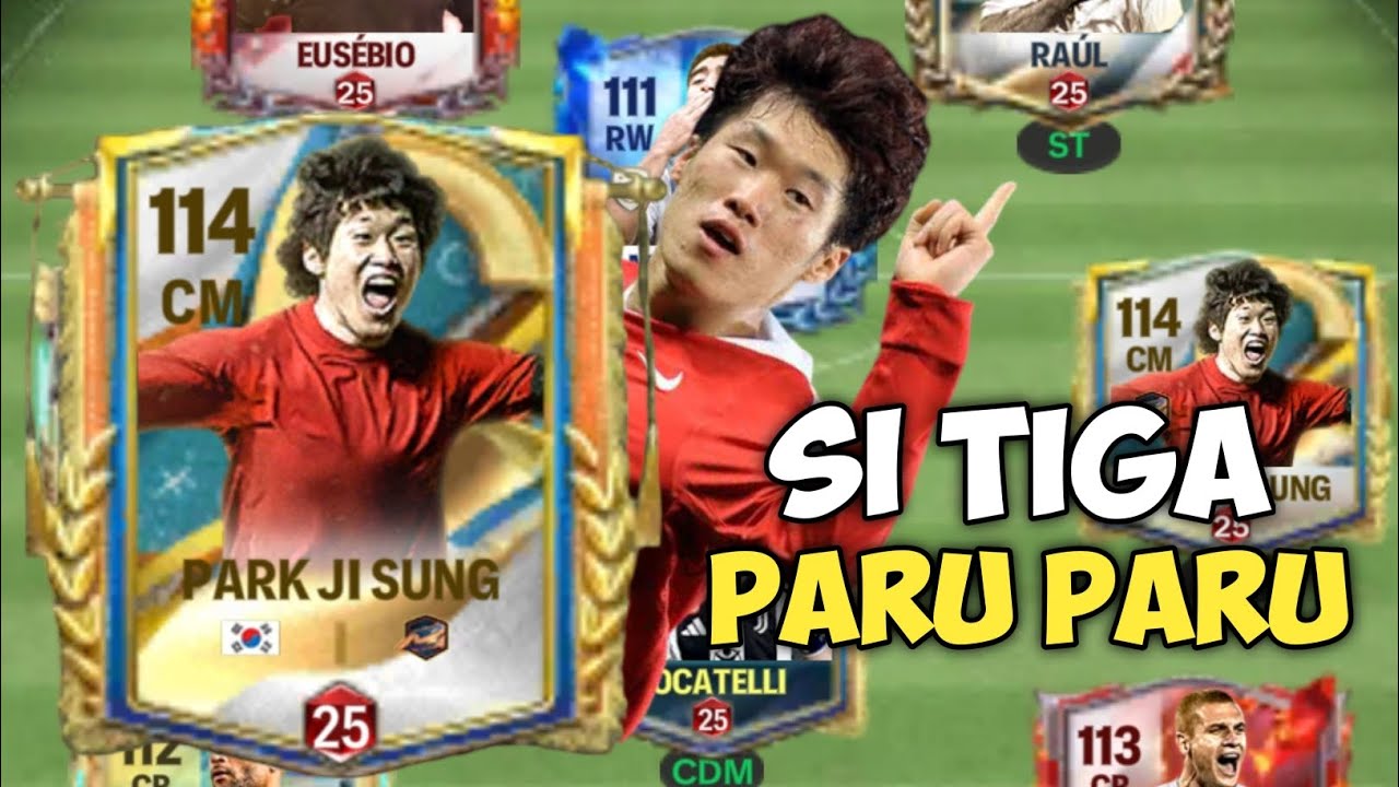 Park Ji Sung Jagain Musuh Sampai Ngambek Coyy - FC Mobile Indonesia 