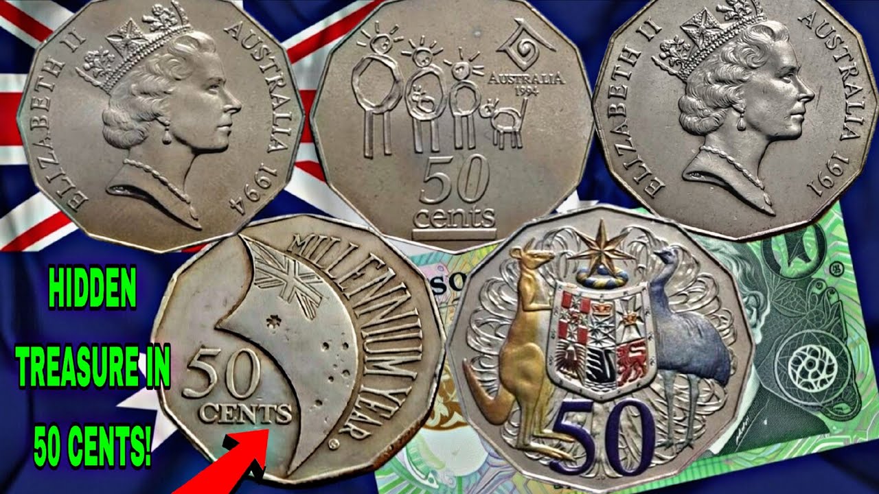 Australia 50 Cent Coins Worth Big Money 💰 | Rare & Valuable 50c to Look For!”