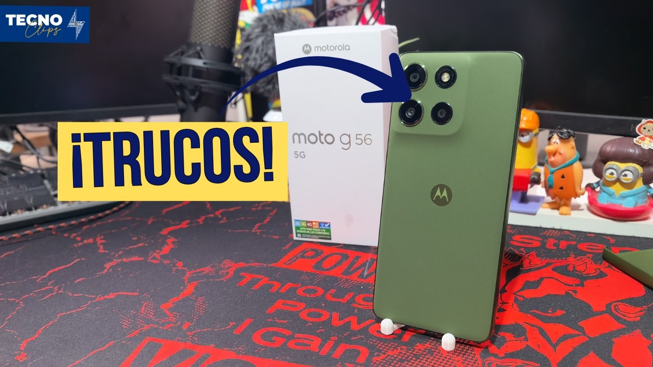 ¡TRANSFORMA tu Motorola G56 5G en OTRO TELÉFONO! 10 Hacks de personalización y batería.