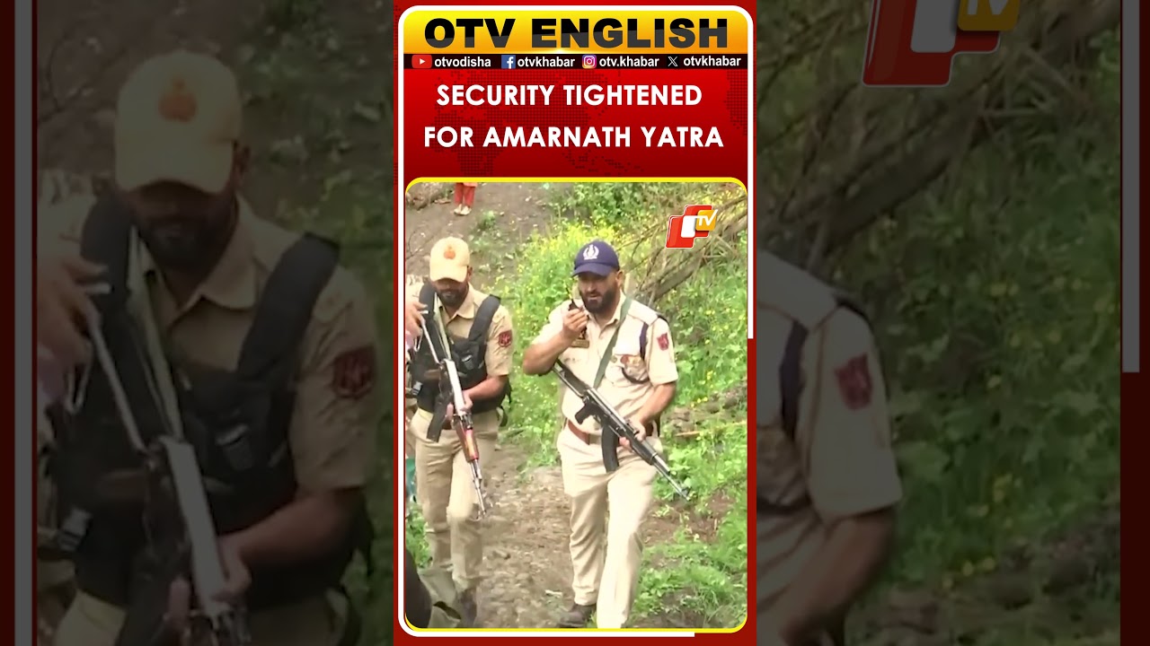 Anantnag Police Tighten Security Ahead Of Amarnath Yatra In Pahalgam | J&K