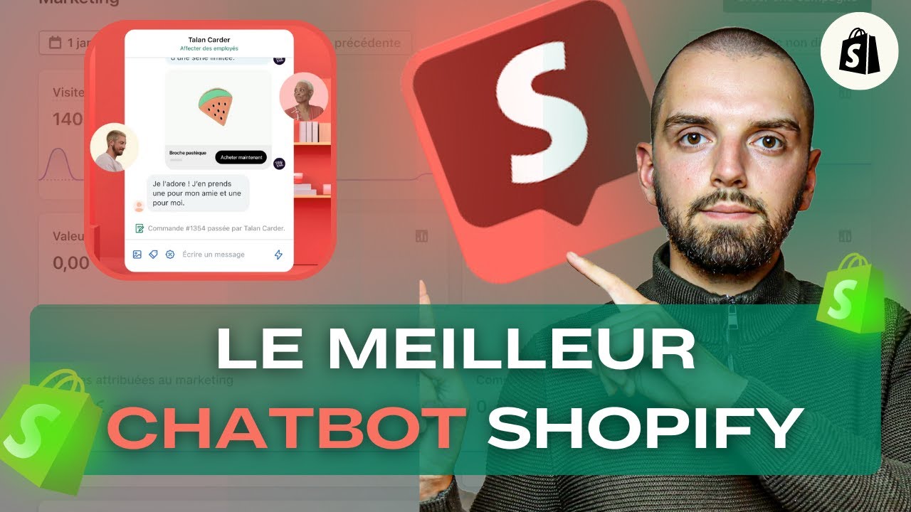 SHOPIFY INBOX TUTORIEL COMPLET (le chatbot gratuit de Shopify)
