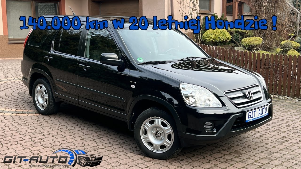 Honda CR-V II 2.0 150KM 4x4 - Brak korozji😱 IMPORT🇩🇪02/2005✅Prezentacja video z jazdą testową🛣️