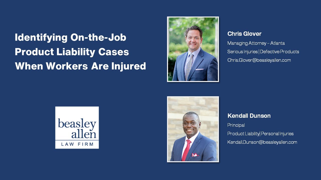 Identifying On-the-Job Product Liability Cases when Workers Are Injured
