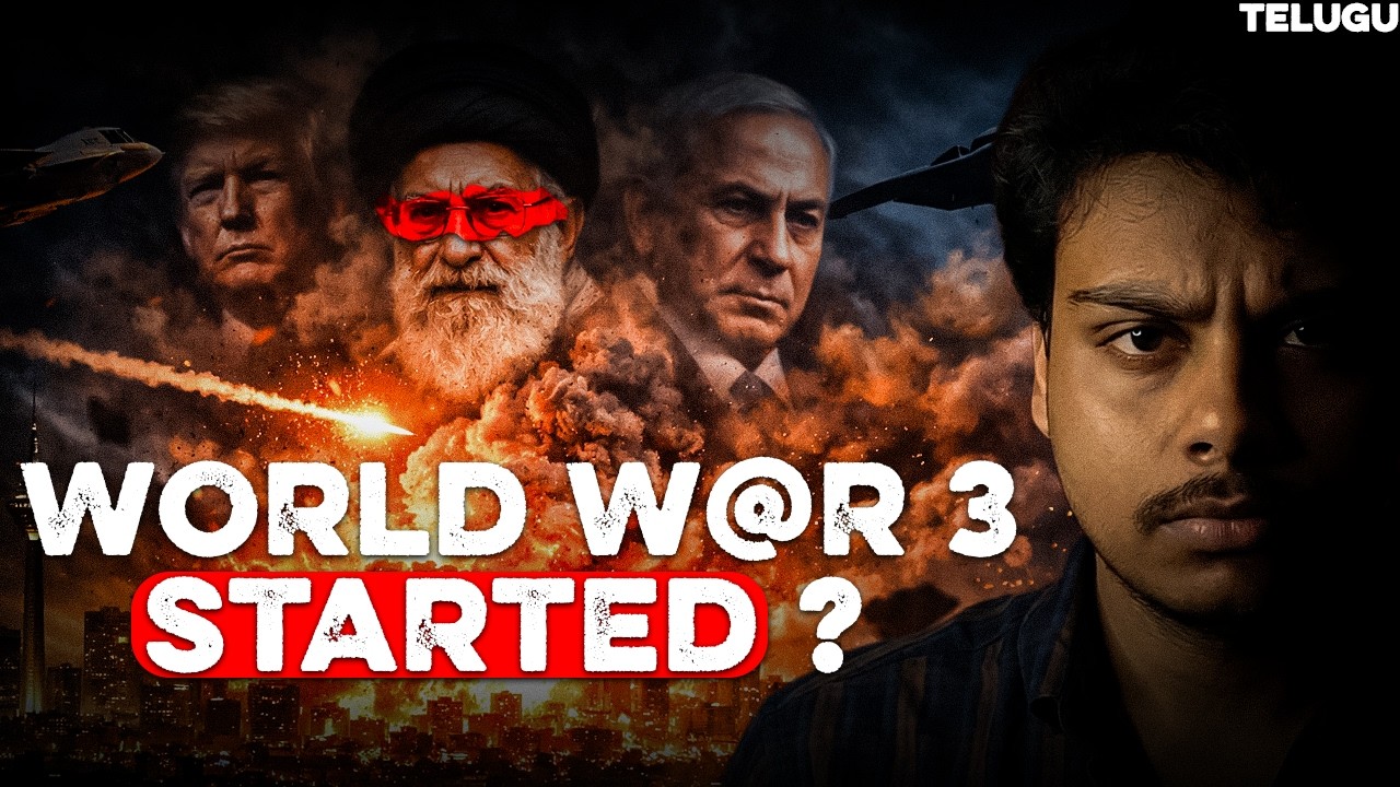 Iran vs Israel Conflict Explained | What Triggered the Middle East Escalation? || Surya Teja