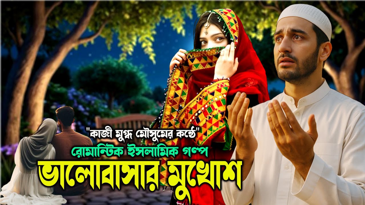 ভালোবাসার মুখোশ।রোমান্টিক ইসলামিক গল্প।কাজী মুগ্ধ মৌসুমের কন্ঠে।