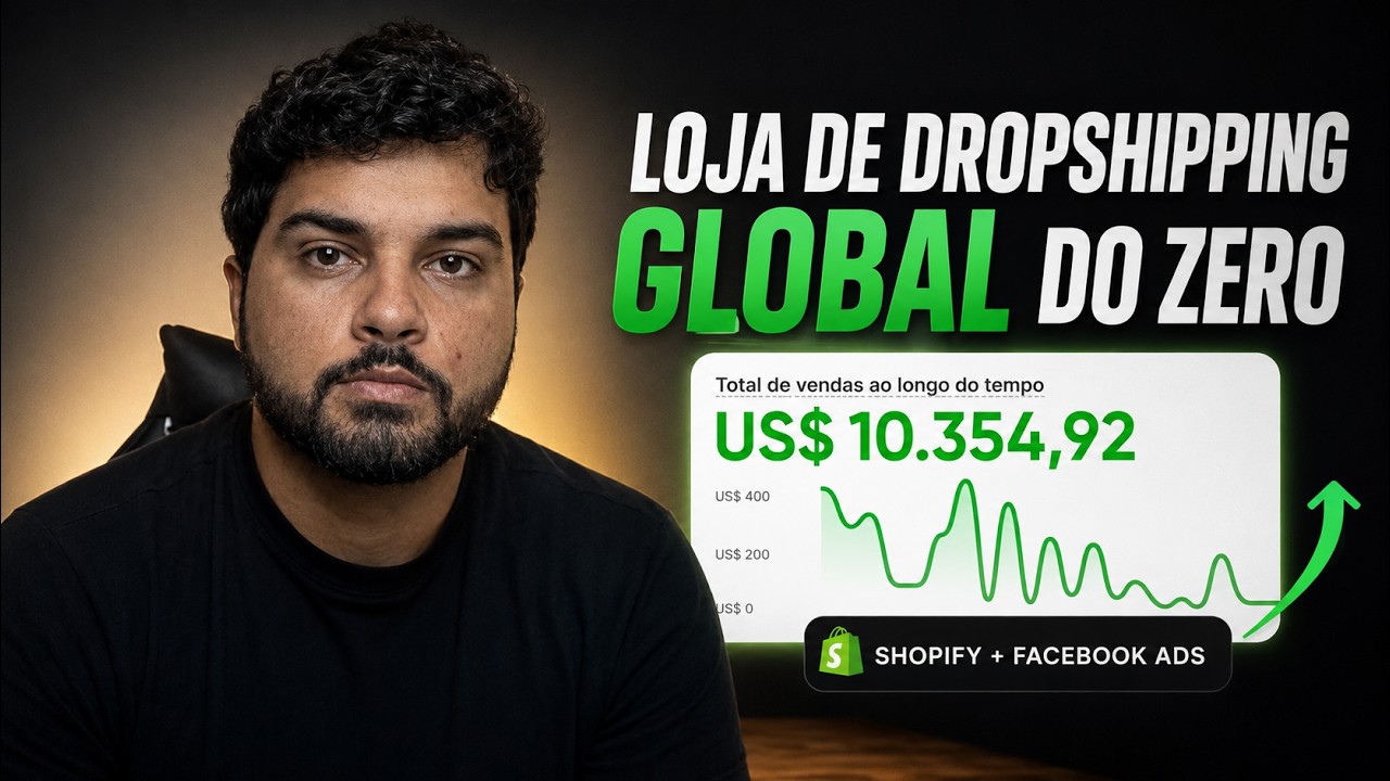 (Dia 01) Construindo uma Loja de Dropshipping Global do Zero | Branding, Nicho e Estrutura