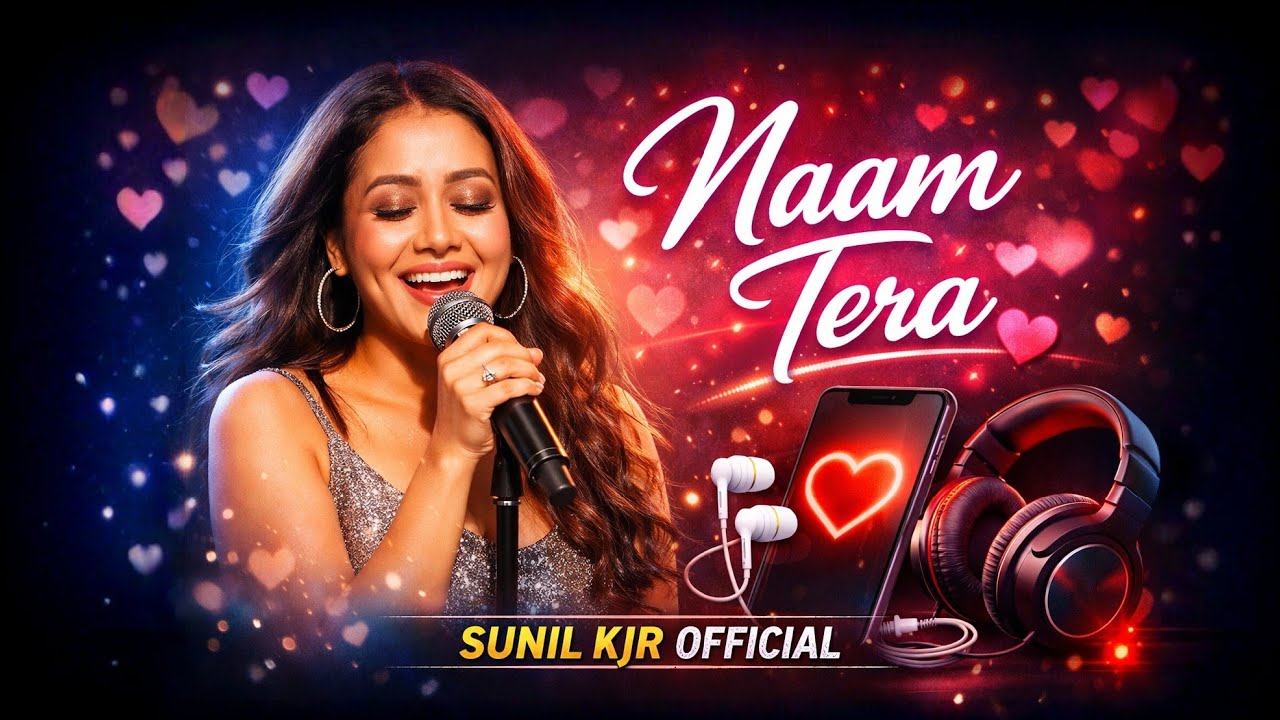  Tera Naam  ! Singer - Neha Kakkar Lyrical  romantic love the song 2026 ! SUNIL KJR OFFICIAL .