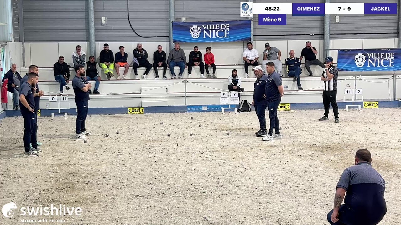 Champ Dep  CD06 X3 seniors M 2025, 1/2 Finale GIMENEZ VS JACKEL