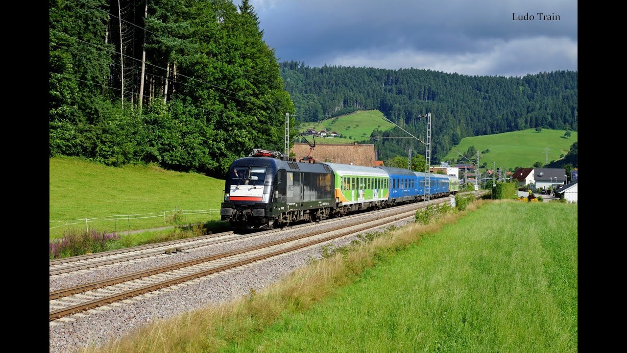 Umleitverkehr auf der Schwarzwaldbahn - Trains détournés sur la Schwarzwaldbahn - Hausach