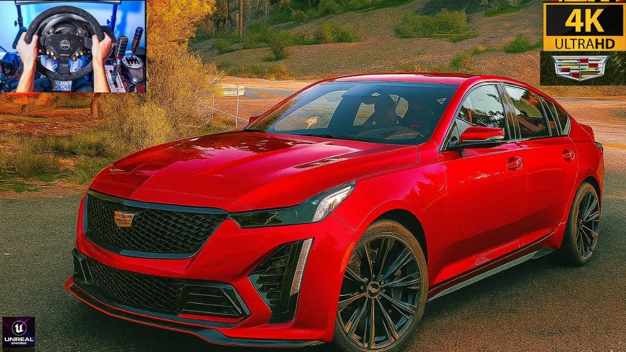 CADILLAC CTS-V 700HP - Forza Horizon 5 - Gameplay ON RTX 3050 4K HDR