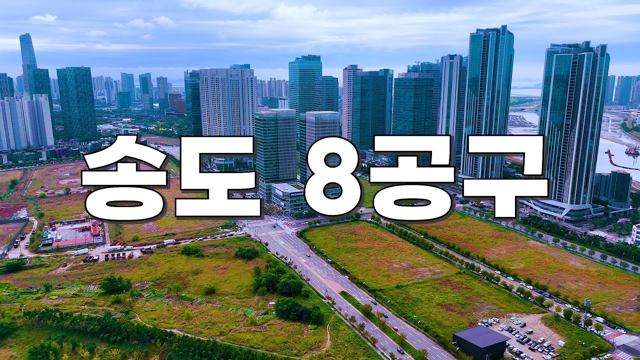 🇰🇷 송도 8공구 현황(feat.송도달빛축제공원)