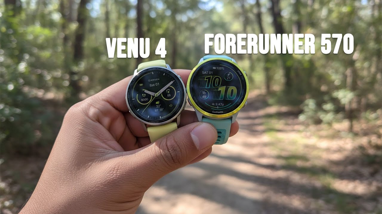 Garmin Venu 4 против Forerunner 570 — не ошибётесь!