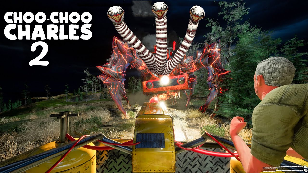 OMG Charles 3 Head Monster in Choo Choo Charles 2 New Game