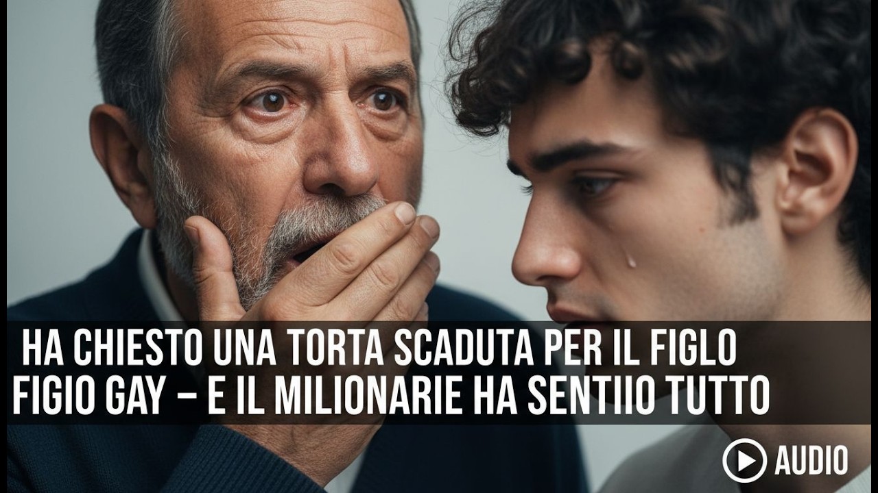 Ha chiesto una torta scaduta per il figlio gay – e il milionario ha sentito tutto