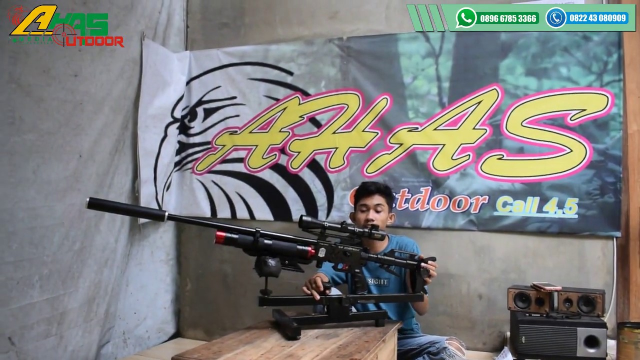 HERMAN SUDIANTO, Siap Berburu Dengan Senapan Angin PCP Ghost warrior