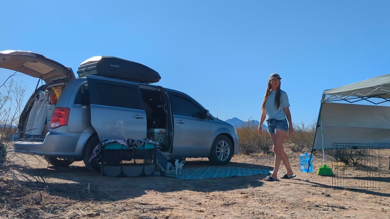 От одной встречи Van Life к другой! | Подготовка минивэна-кемпера к Ironwood 2025 🌵