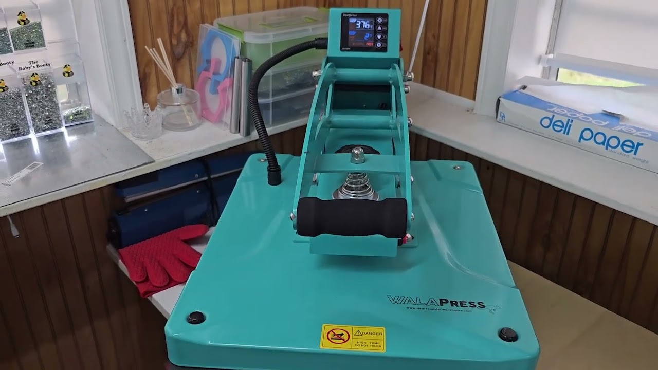 What I ❤️ about my WalaPress Heat Press and it's on SALE this week!