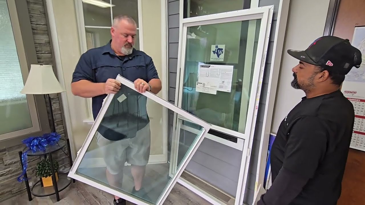 How to replace a block and tackle balance rods on a Ply Gem 1100 series single hung window