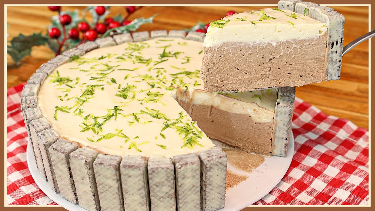 Sem GELATINA - Sem FORNO - TORTA DE BIS FÁCIL - Sobremesa de Natal