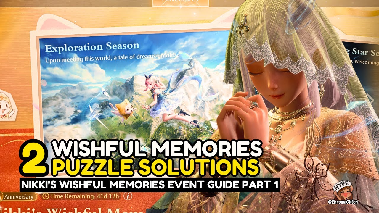 First TWO Nikki&rsquo;s Wishful Memories Puzzle Solutions