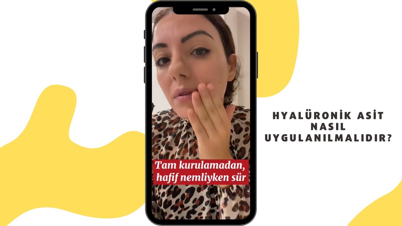 Hyal&uuml;ronik Asit nasıl uygulanmalıdır? - Do&ccedil;. Dr. Ezgi &Ouml;zkur #shorts
