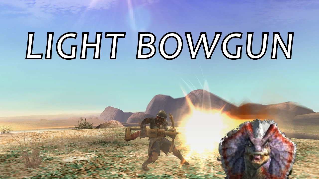 [MHP3rd] How to use the Light Bowgun