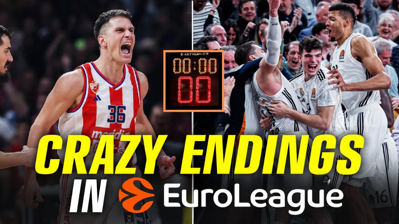 CRAZY ENDINGS IN EUROLEAGUE THIS SEASON!!!